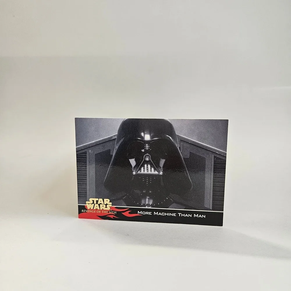 2005 Topps Star Wars Revenge of the Sith Darth Vader Card 69 Machine Than Man
